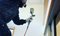本村こども園、児童館光触媒コーティング施工しました👷♂️
